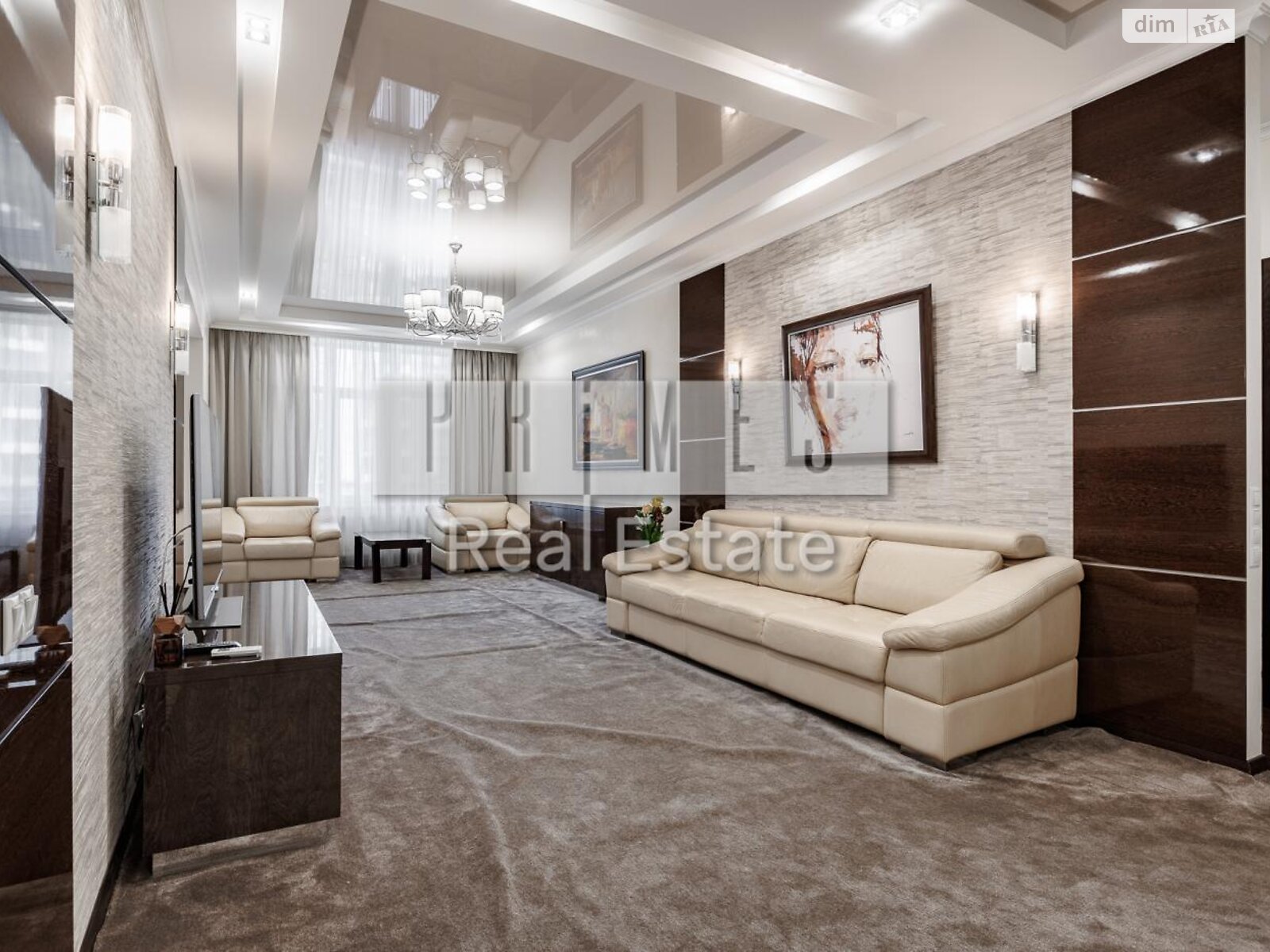 трехкомнатная квартира в Киеве, район Печерский, на ул. Андрея Верхогляда 20 в аренду на долгий срок помесячно фото 1