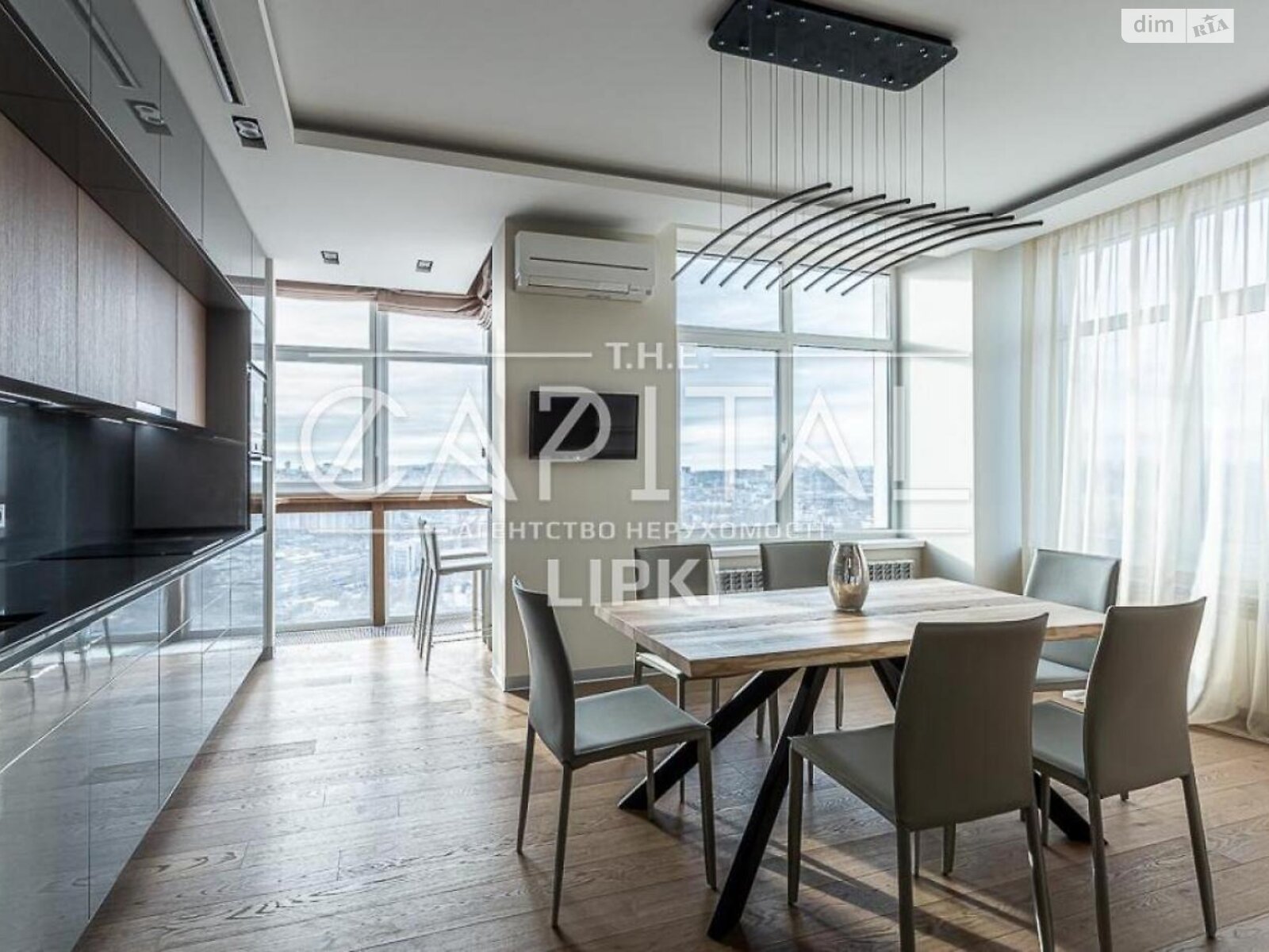 трехкомнатная квартира в Киеве, район Черная Гора, на ул. Андрея Верхогляда 17 в аренду на долгий срок помесячно фото 1