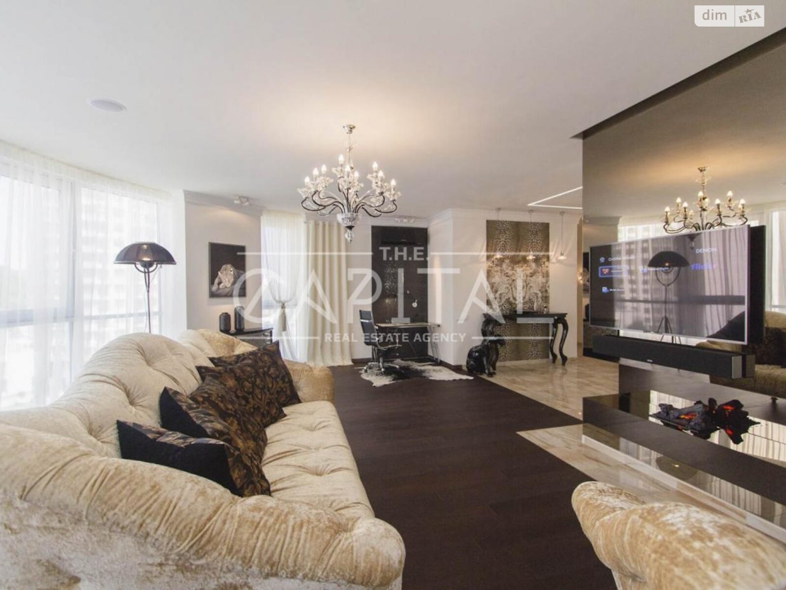 трехкомнатная квартира в Киеве, район Черная Гора, на ул. Андрея Верхогляда 20, кв. 36 в аренду на долгий срок помесячно фото 1