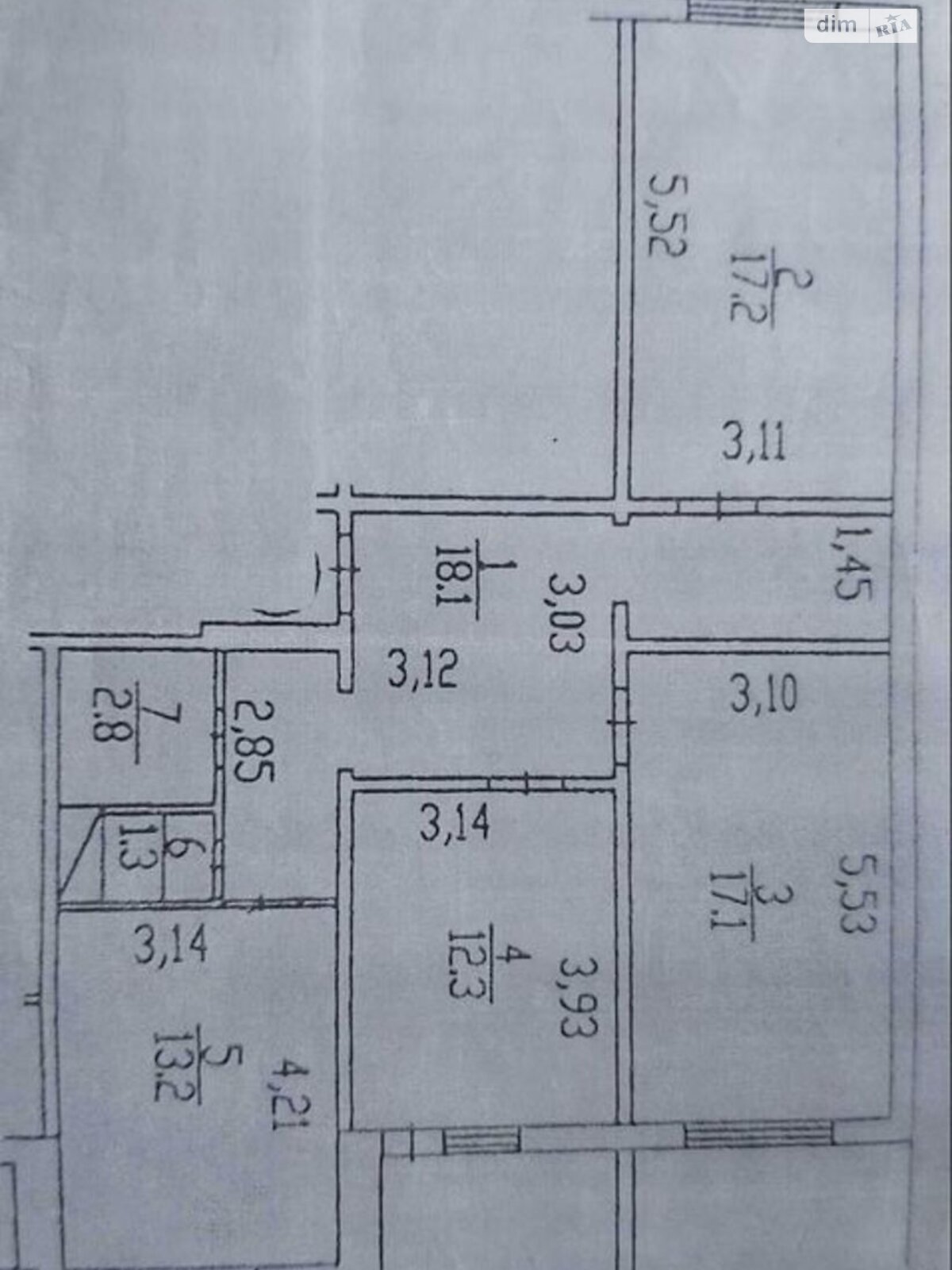 трикімнатна квартира в Києві, район Чоколівка, на вул. Смілянська 15 в довготривалу оренду помісячно фото 1