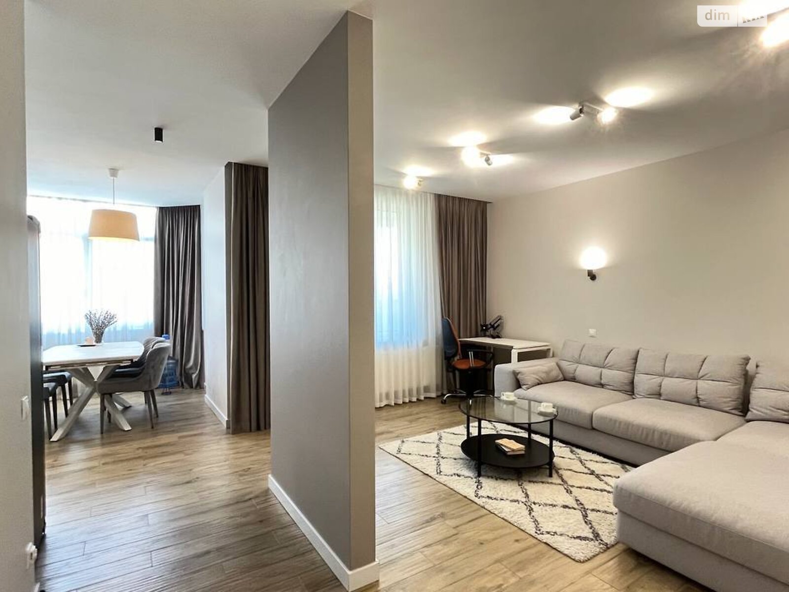 двухкомнатная квартира в Киеве, район Галаганы, на просп. Берестейский 71А в аренду на долгий срок помесячно фото 1