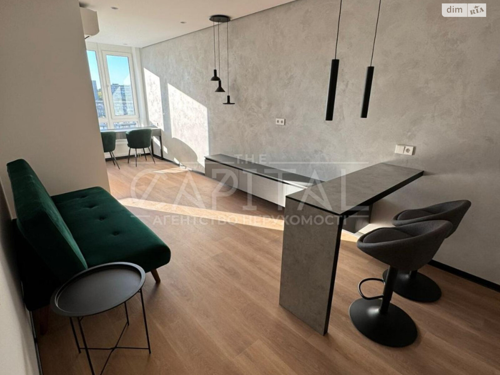 однокімнатна квартира в Києві, район Голосіїв, на просп. Голосіївський 76 в довготривалу оренду помісячно фото 1