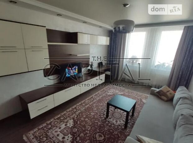 двухкомнатная квартира с мебелью в Киеве, район Голосеевский, на пер. Коломыйский 6 в аренду на долгий срок помесячно фото 1