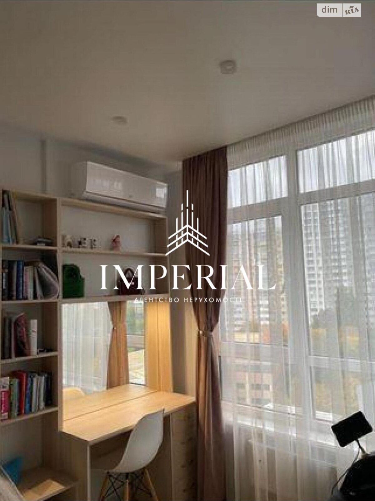 трехкомнатная квартира в Киеве, район Голосеевский, на ул. Ракетная 24 в аренду на долгий срок помесячно фото 1