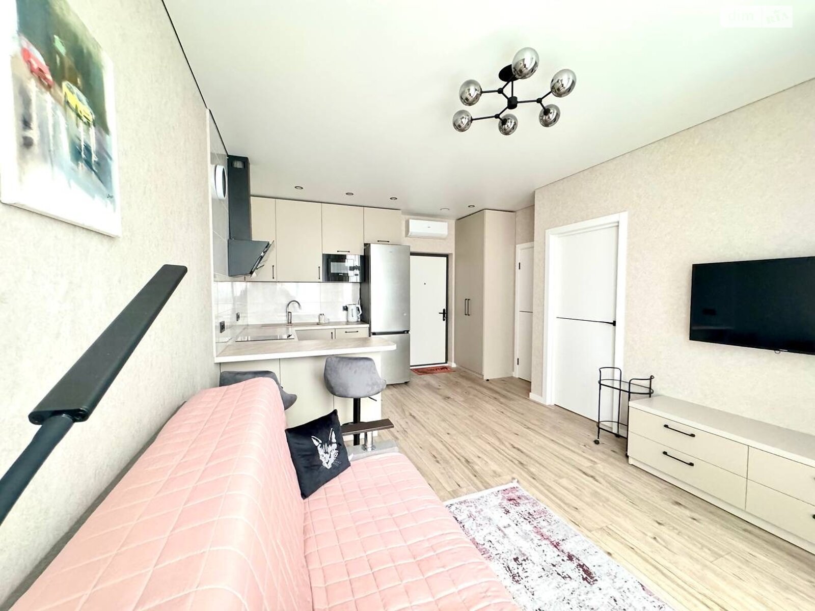 однокомнатная квартира в Киеве, район Харьковский Массив, на ул. Армянская 8 в аренду на долгий срок помесячно фото 1