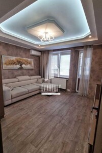 двухкомнатная квартира с ремонтом в Киеве, район Харьковский Массив, на ул. Ревуцкого 9 в аренду на долгий срок помесячно фото 2