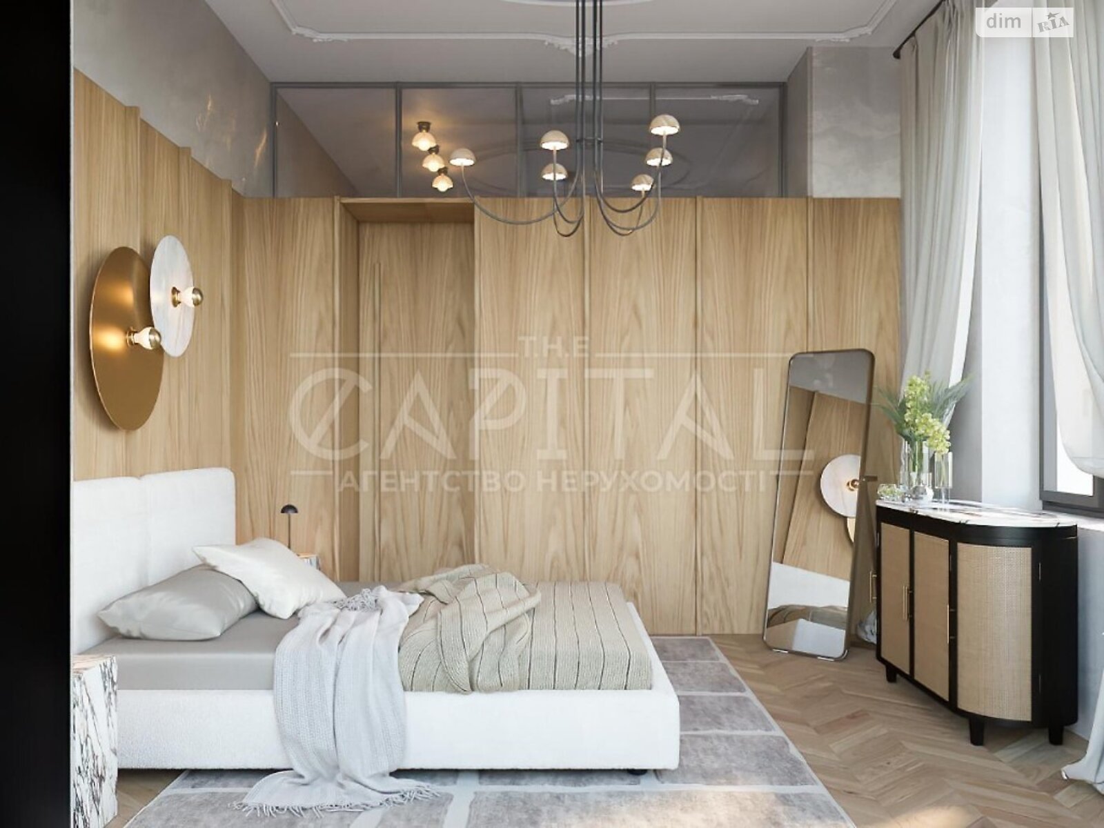 двухкомнатная квартира с мебелью в Киеве, на ул. Институтская 13 в аренду на долгий срок помесячно фото 1