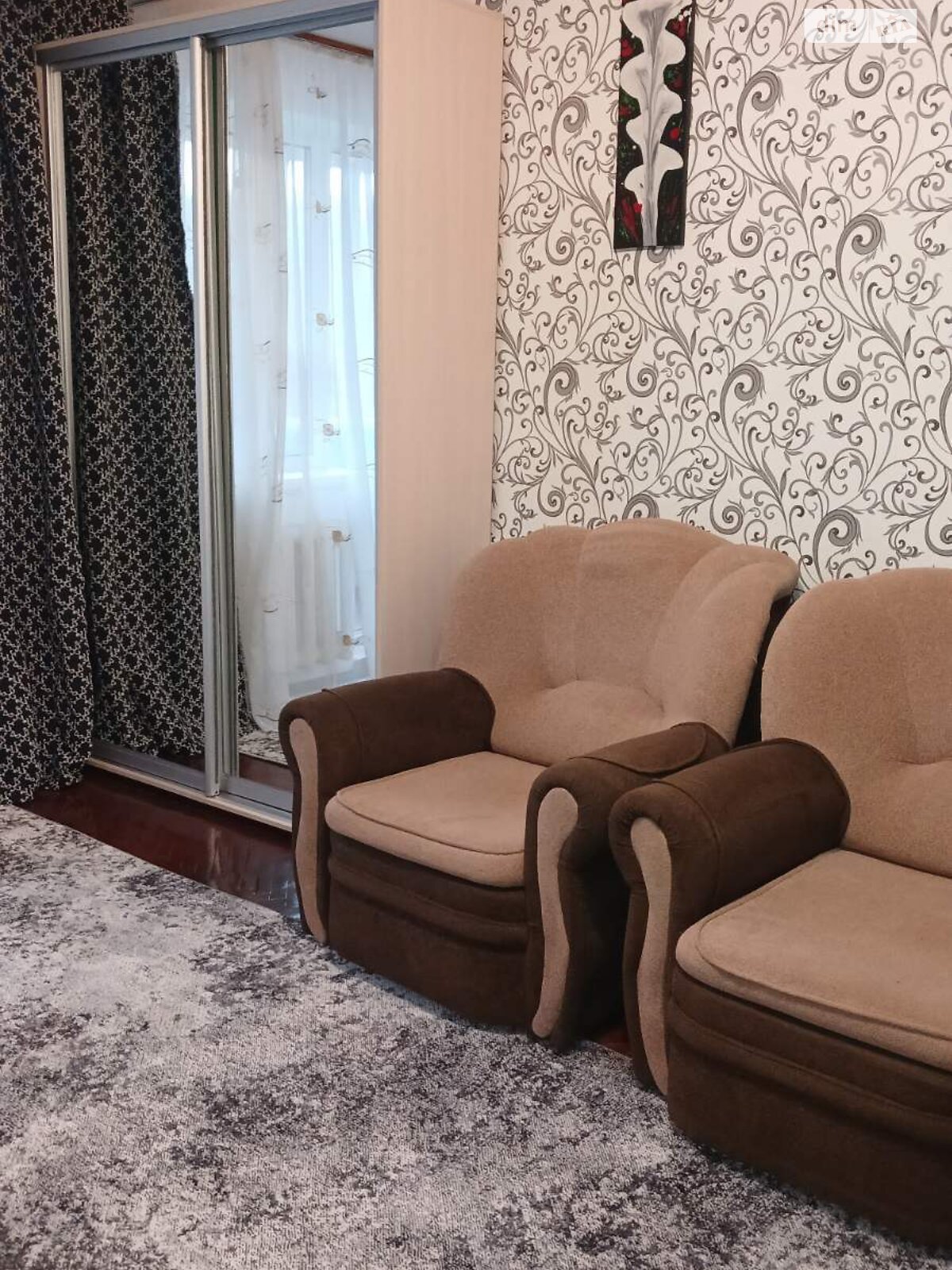 однокомнатная квартира в Киеве, район Лесной Массив, на ул. Космонавта Поповича 18 в аренду на долгий срок помесячно фото 1