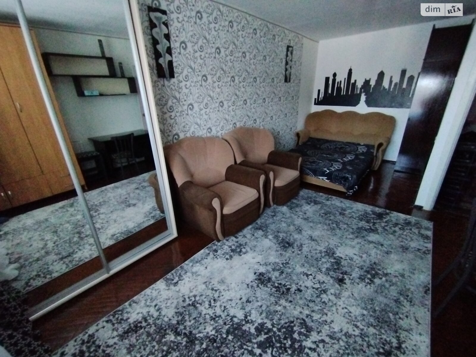 однокомнатная квартира в Киеве, район Лесной Массив, на ул. Космонавта Поповича 18 в аренду на долгий срок помесячно фото 1