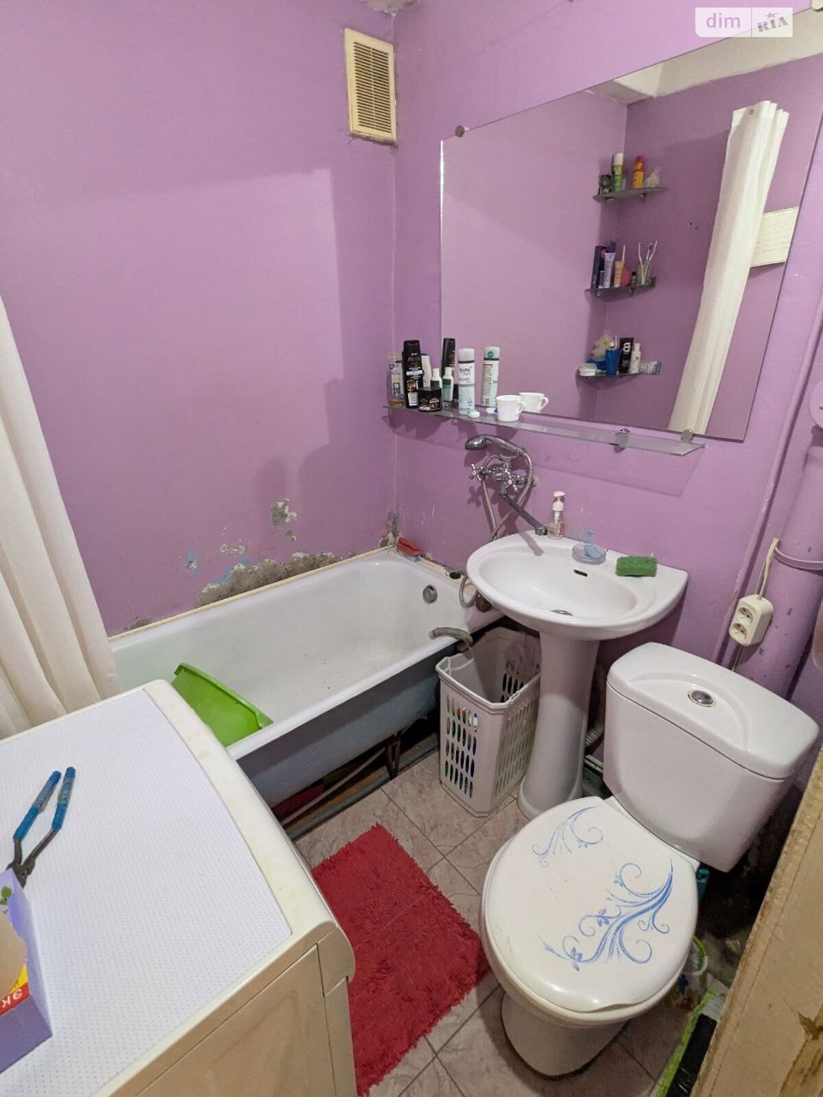 однокімнатна квартира в Києві, район Лісовий Масив, на просп. Лісовий 33 в довготривалу оренду помісячно фото 1