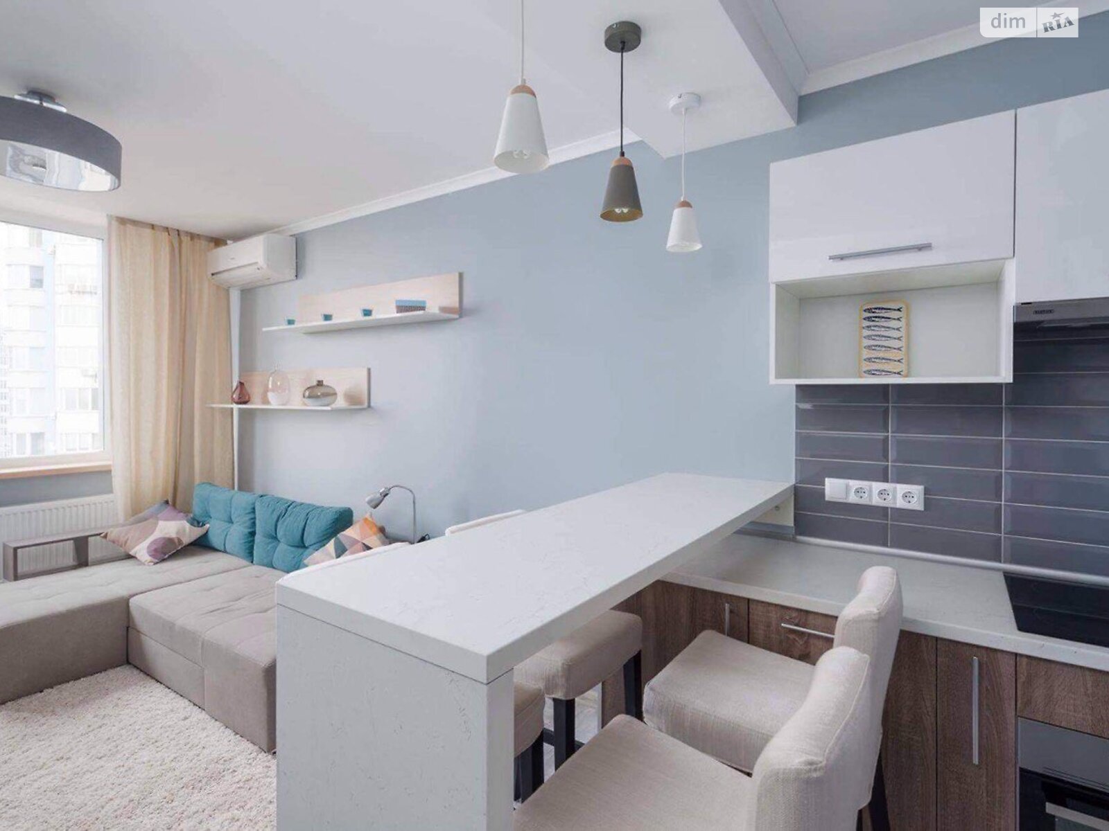 однокомнатная квартира в Киеве, район Осокорки, на ул. Завальная 10Г в аренду на долгий срок помесячно фото 1