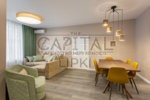 трикімнатна квартира в Києві, район Печерськ, на вул. Андрія Верхогляда 15 в довготривалу оренду помісячно фото 2