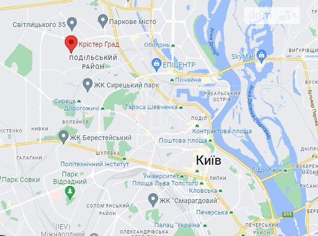 однокомнатная квартира в Киеве, район Подольский, на ул. Сергeя Данченко 3 в аренду на долгий срок помесячно фото 1 однокомнатная квартира в Киеве, район Подольский, на ул. Сергeя Данченко 3 в аренду на долгий срок помесячно фото 1