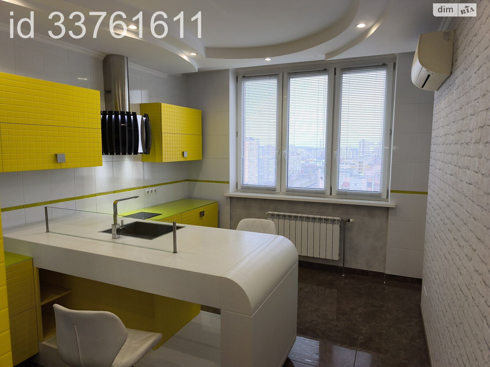 однокомнатная квартира с ремонтом в Киеве, район Позняки, на просп. Петра Григоренко 22/20 в аренду на долгий срок помесячно фото 1