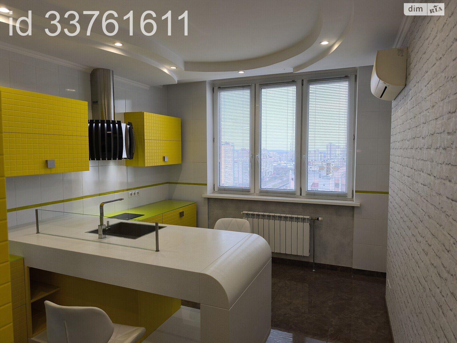 однокомнатная квартира с ремонтом в Киеве, район Позняки, на просп. Петра Григоренко 22/20 в аренду на долгий срок помесячно фото 1