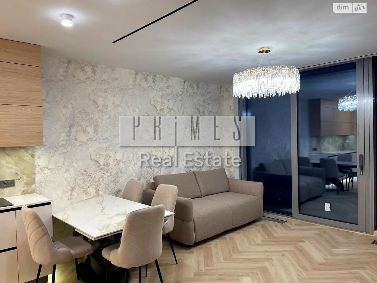 двухкомнатная квартира с мебелью в Киеве, район Саперное Поле, на ул. Иоанна Павла II 12 в аренду на долгий срок помесячно фото 1