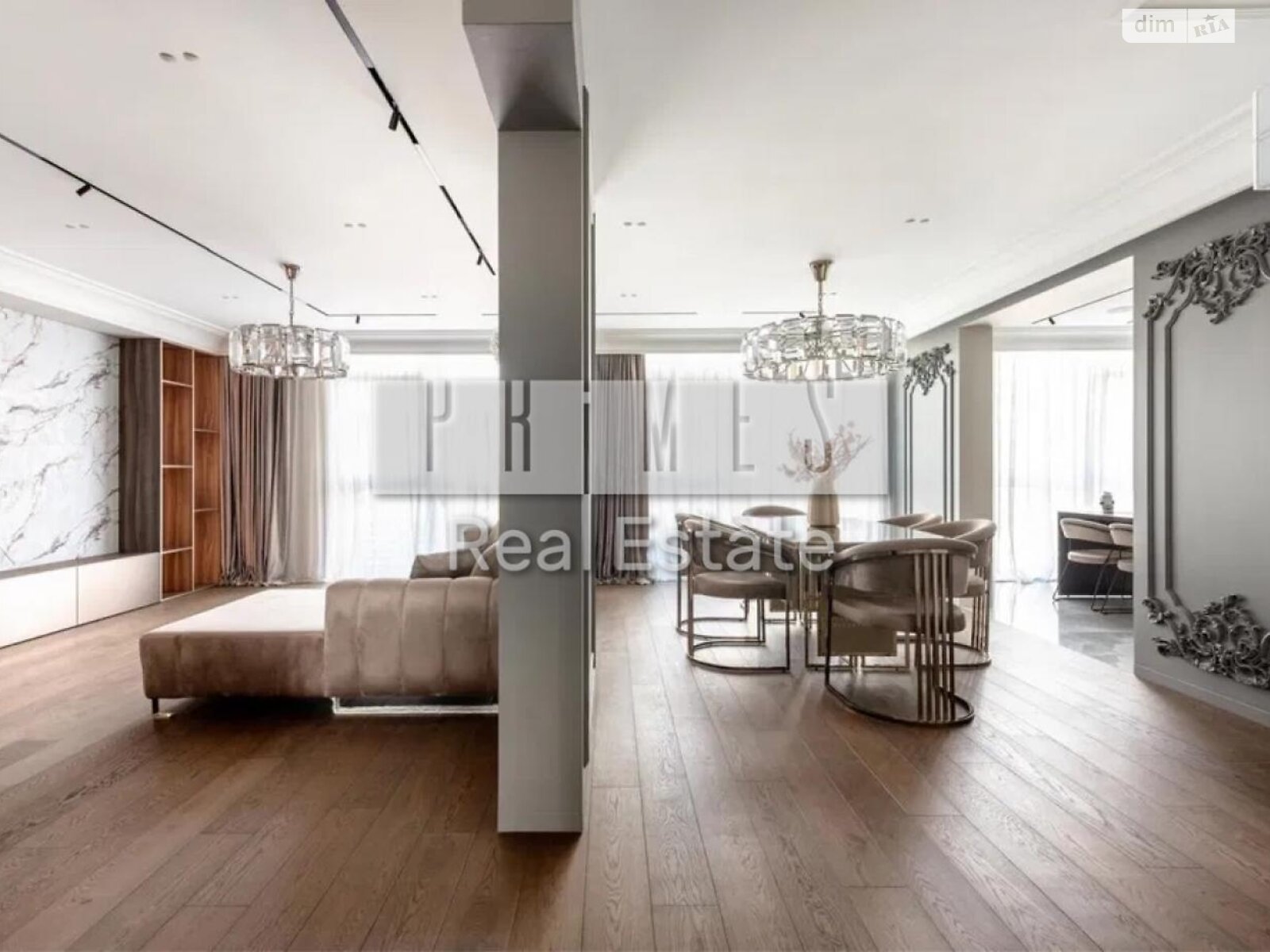 четырехкомнатная квартира в Киеве, район Саперное Поле, на ул. Маккейна Джона 3А в аренду на долгий срок помесячно фото 1