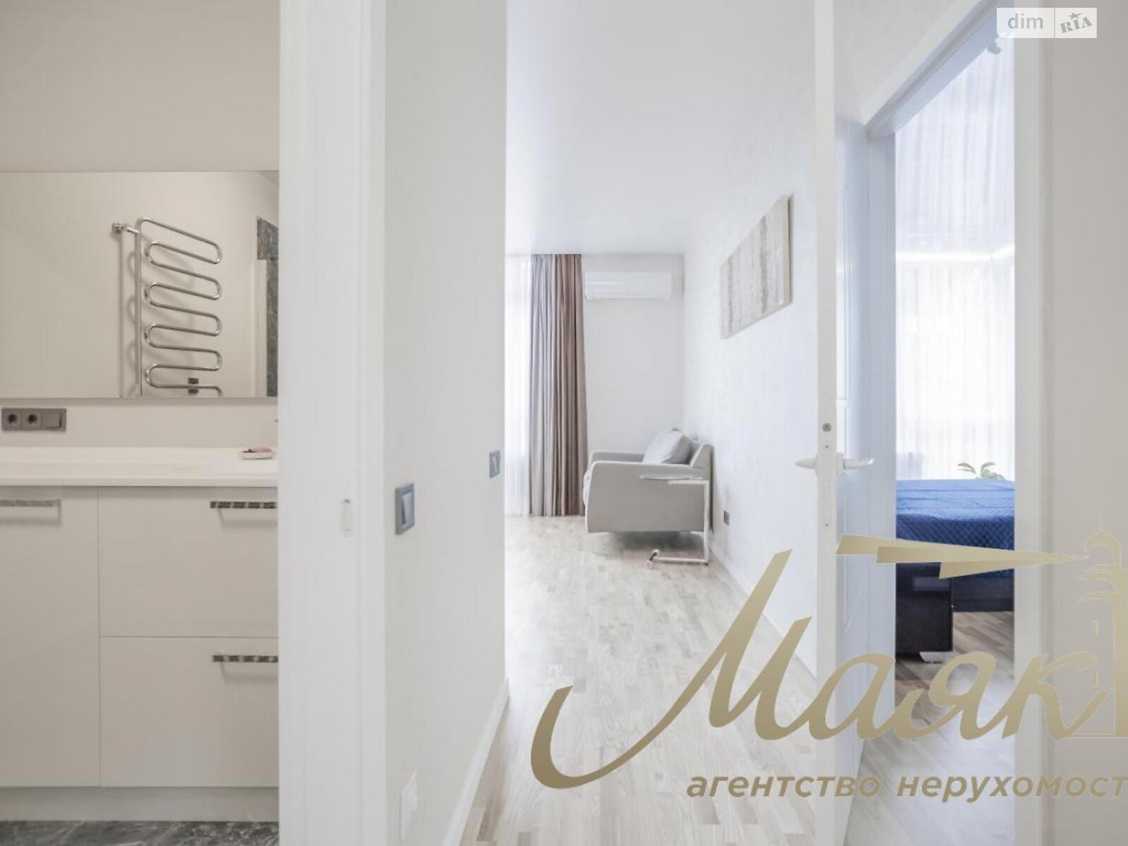 однокомнатная квартира в Киеве, район Саперное Поле, на ул. Предславинская 42А в аренду на долгий срок помесячно фото 1