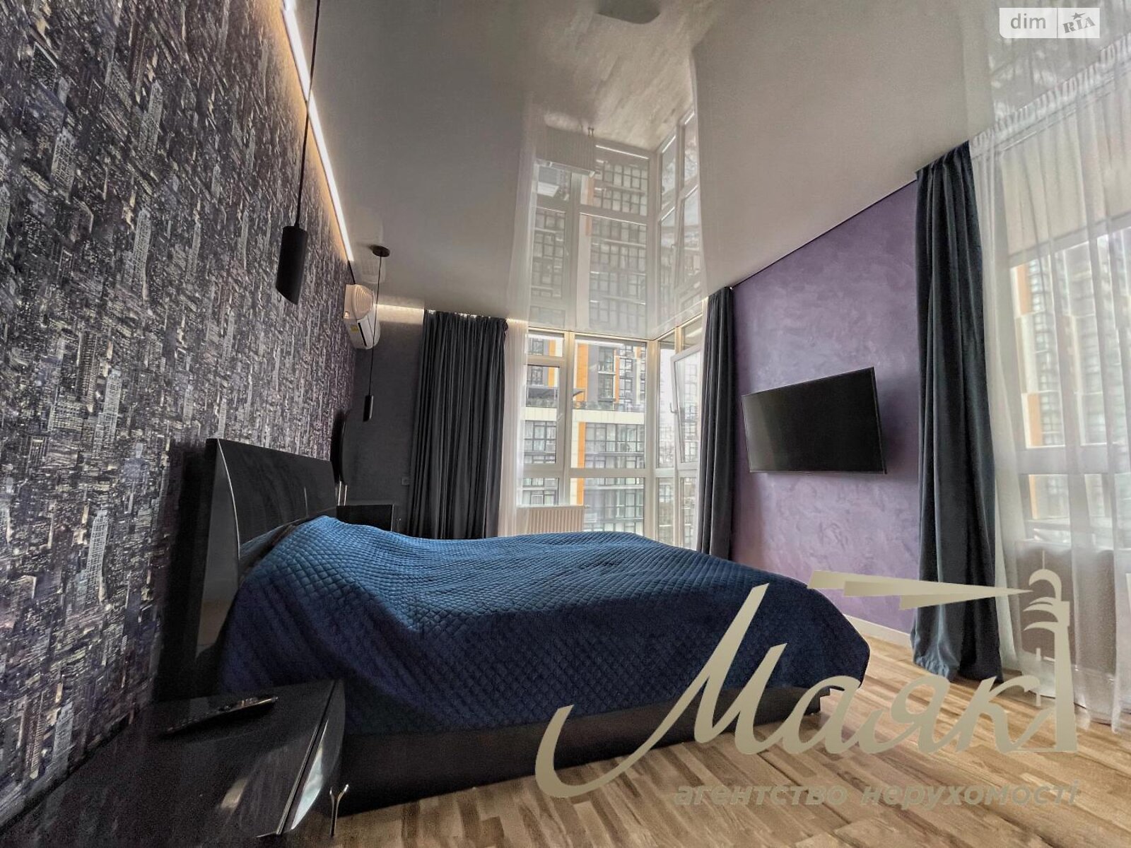 однокомнатная квартира в Киеве, район Саперное Поле, на ул. Предславинская 42А в аренду на долгий срок помесячно фото 1