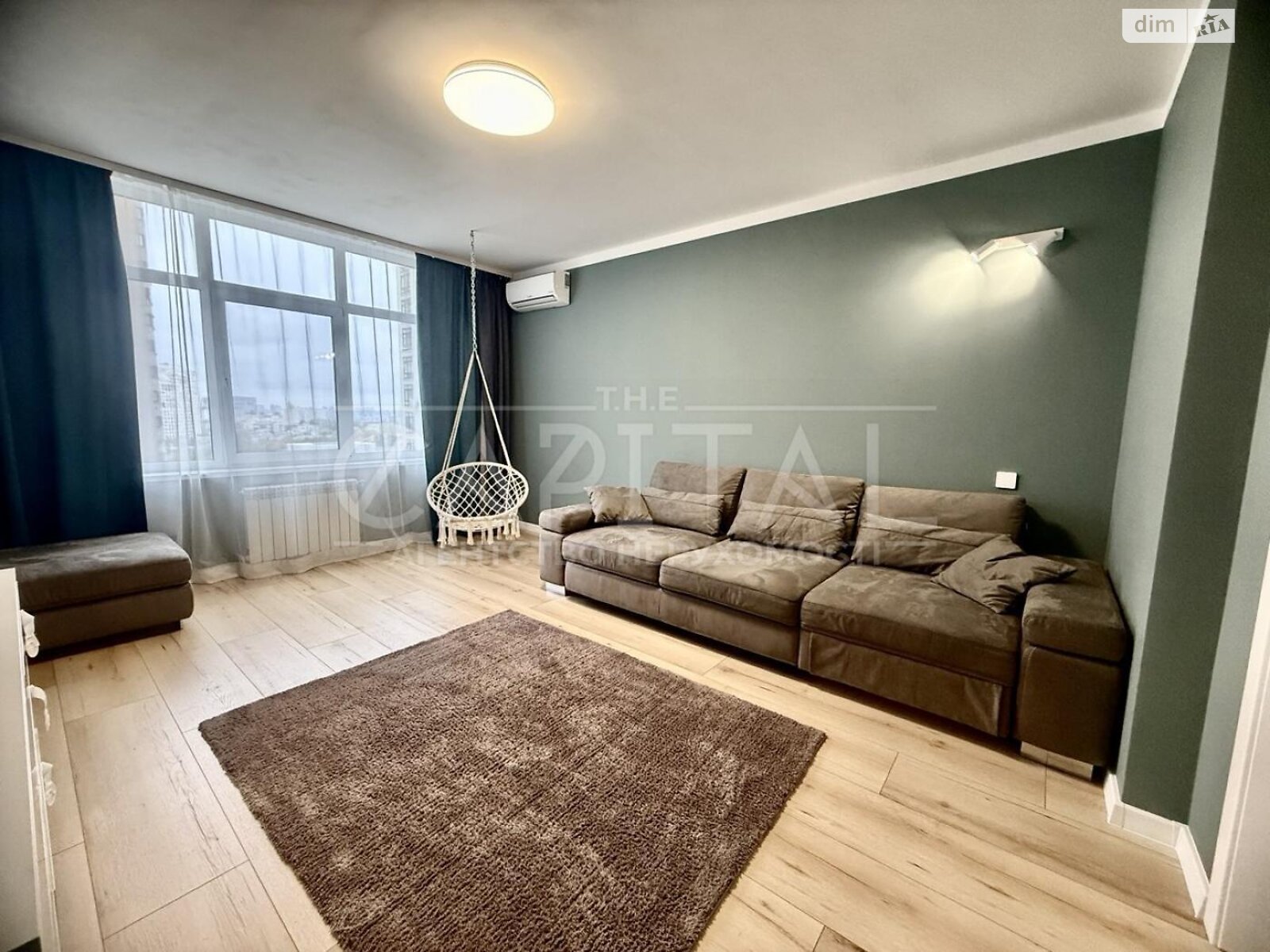 трехкомнатная квартира в Киеве, район Шевченковский, на ул. Авиаконструктора Игоря Сикорского 4В в аренду на долгий срок помесячно фото 1