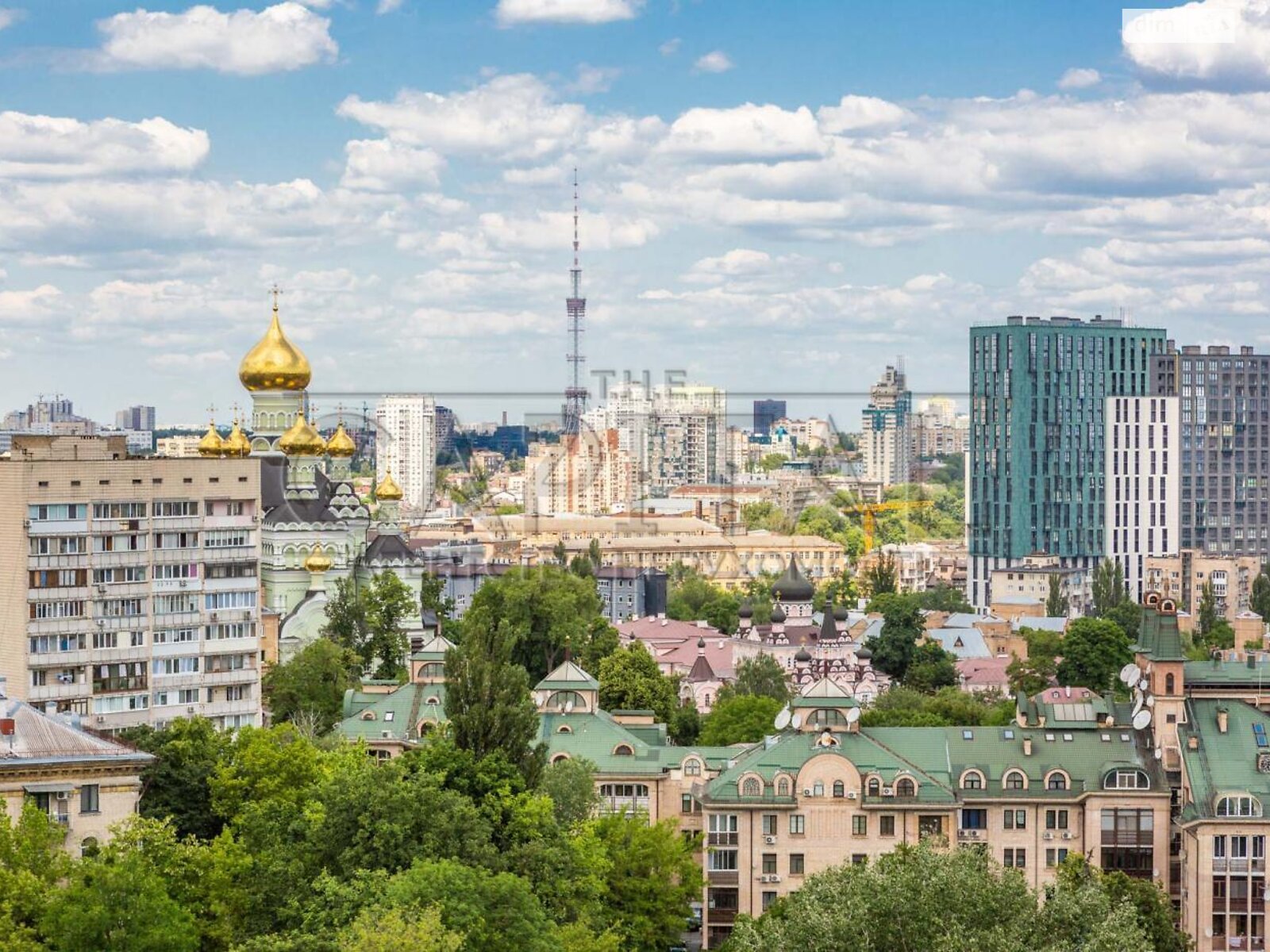 шестикомнатная квартира в Киеве, район Шевченковский, на спуск Кудрявский 3Б в аренду на долгий срок помесячно фото 1