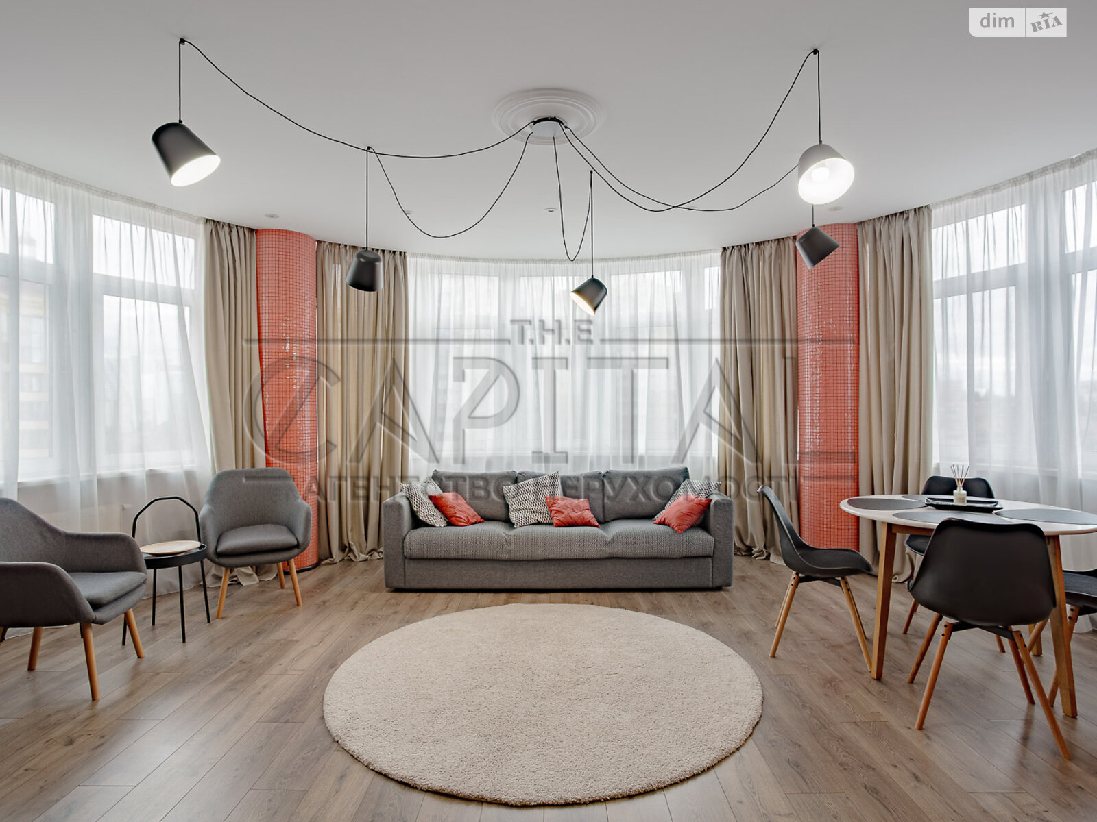 четырехкомнатная квартира в Киеве, район Солдатская Слободка, на ул. Полтавская 10 в аренду на долгий срок помесячно фото 1