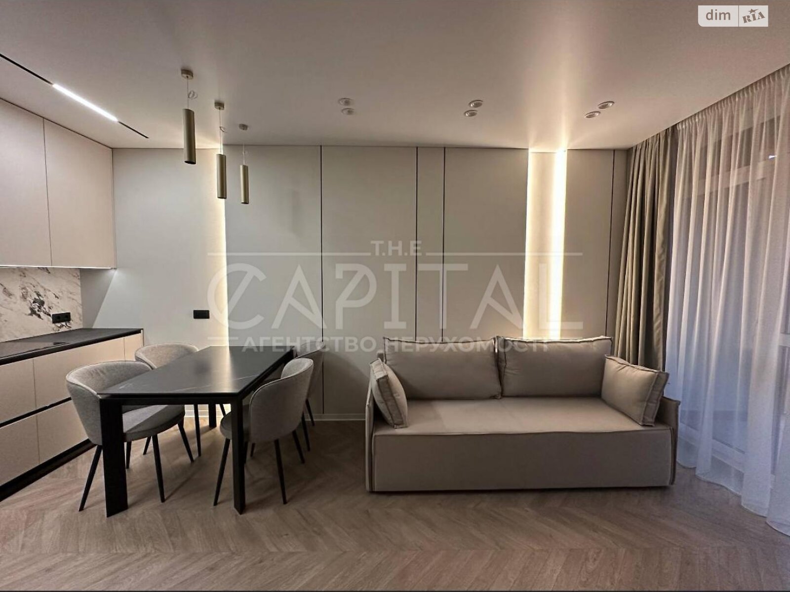 двухкомнатная квартира в Киеве, район Теремки-1, на дор. Кольцевая 1 в аренду на долгий срок помесячно фото 1