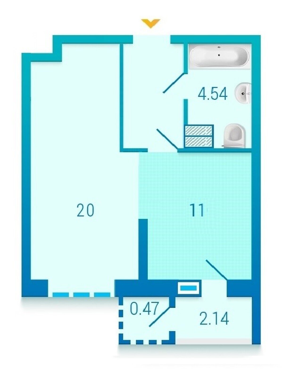 однокімнатна квартира в Києві, район Вишгородський Масив, на вул. Пріорська 16 в довготривалу оренду помісячно фото 1