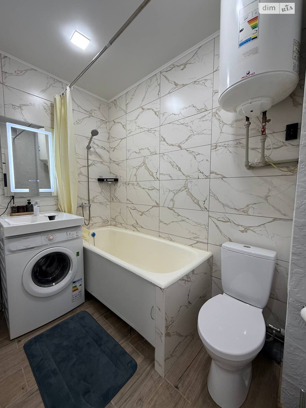 однокомнатная квартира в Кривом Роге, район Центрально-Городской, на ул. Погребняка 25 в аренду на долгий срок помесячно фото 1