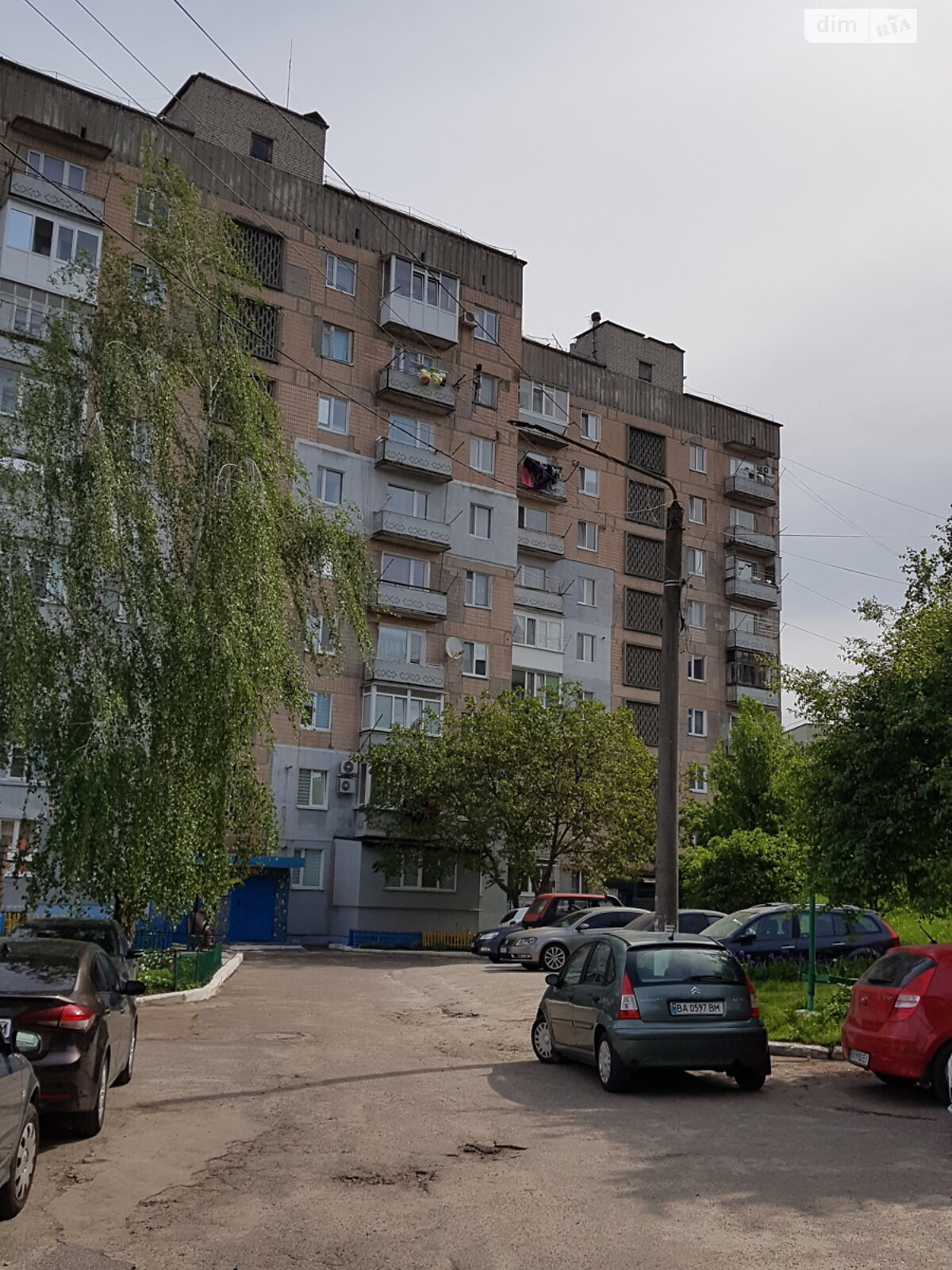 однокомнатная квартира в Кропивницком, район Поселок Горный, на ул. Нижньопьятихатська (название недействующим) 22 в аренду на долгий срок помесячно фото 1