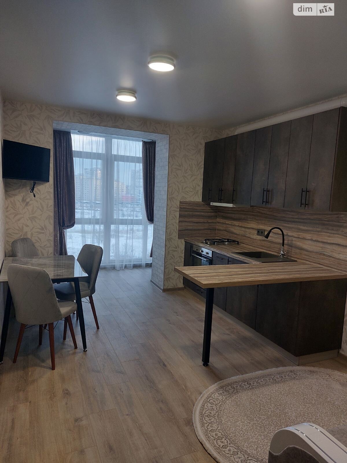 однокомнатная квартира в Крыжановка, на ул. Семена Палия 21 в аренду на долгий срок помесячно фото 1