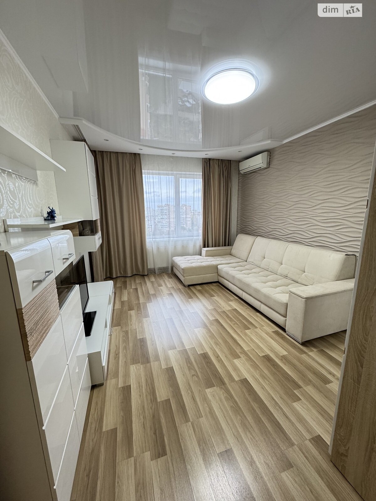 двухкомнатная квартира в Лиманке, на мас. Радужный 19 в аренду на долгий срок помесячно фото 1