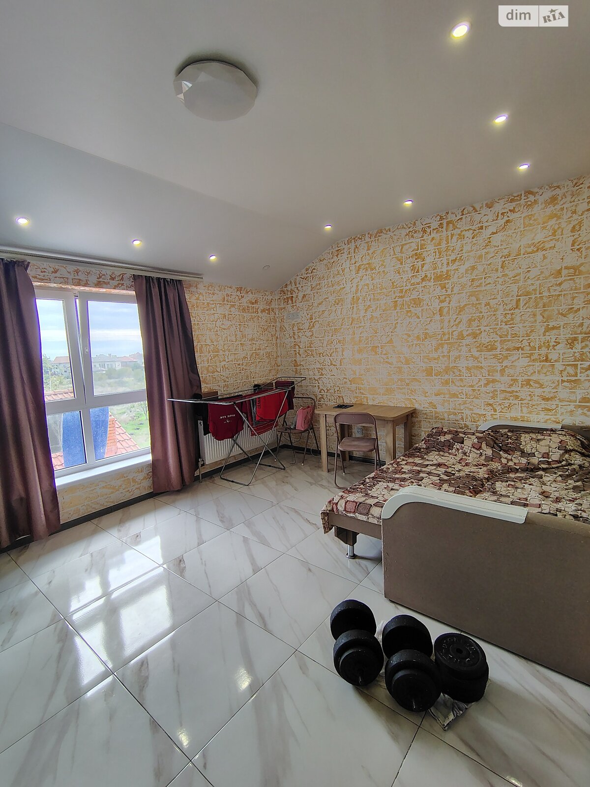 однокомнатная квартира в Лиманке, на ул. Тепличная 7А в аренду на долгий срок помесячно фото 1