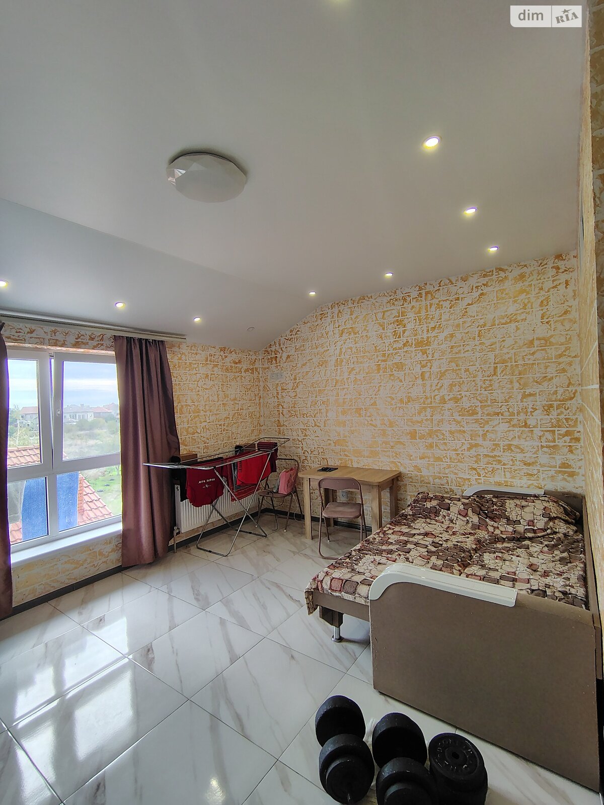 однокомнатная квартира в Лиманке, на ул. Тепличная 7А в аренду на долгий срок помесячно фото 1