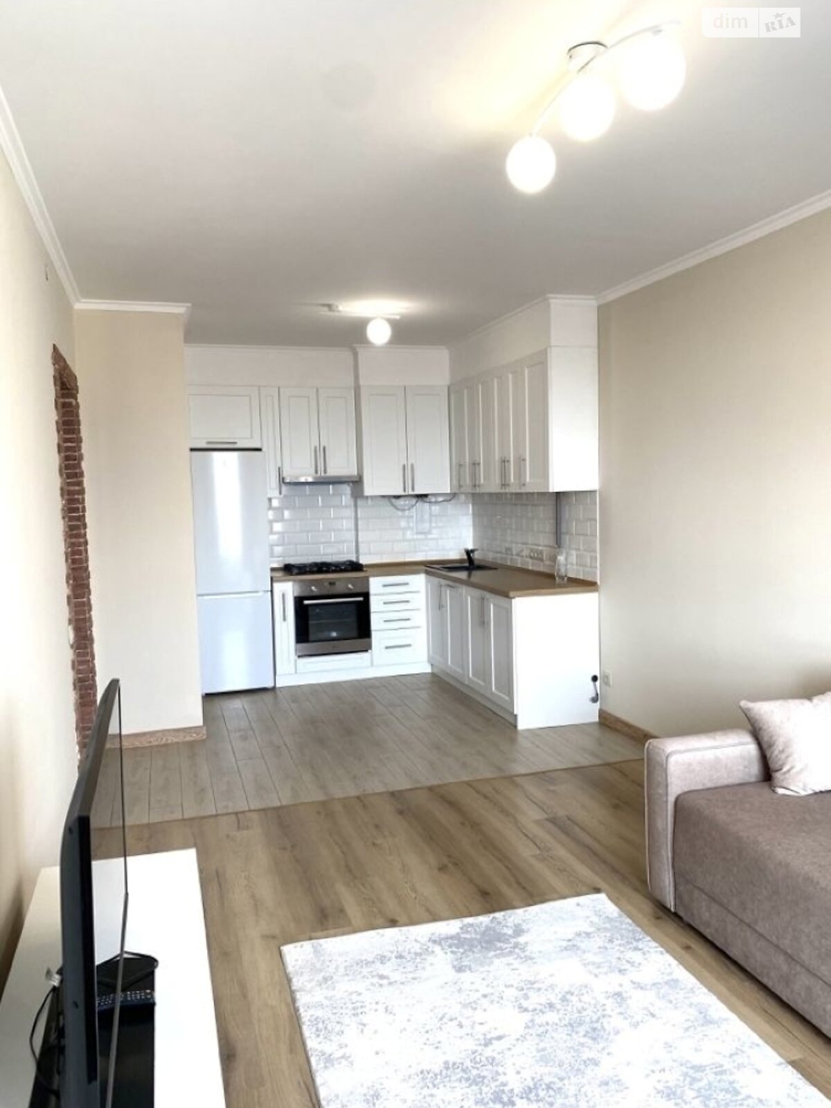 однокомнатная квартира в Львове, район Франковский, на ул. Княгини Ольги 98 в аренду на долгий срок помесячно фото 1