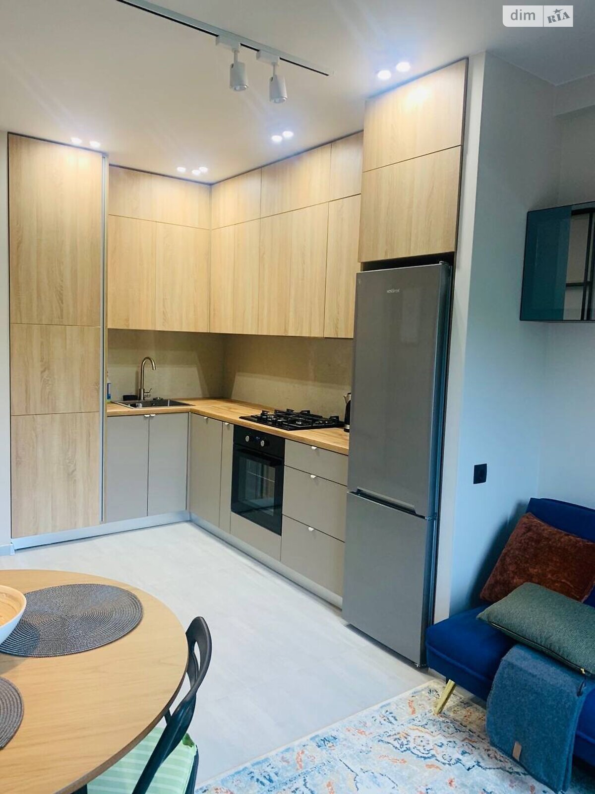 однокомнатная квартира в Львове, район Голоско, на ул. Малоголоскивская 36 в аренду на долгий срок помесячно фото 1