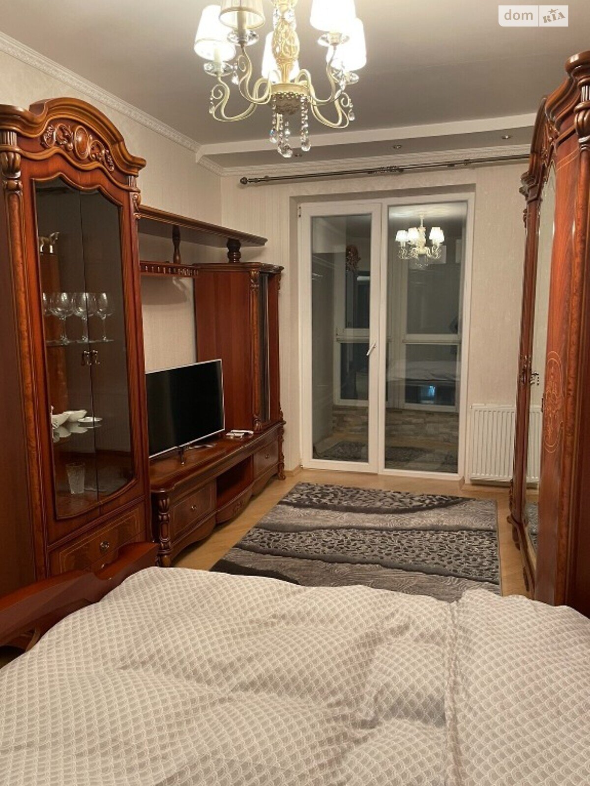 однокомнатная квартира с мебелью в Львове, район Лычаковский, на ул. Юрия Руфа в аренду на долгий срок помесячно фото 1