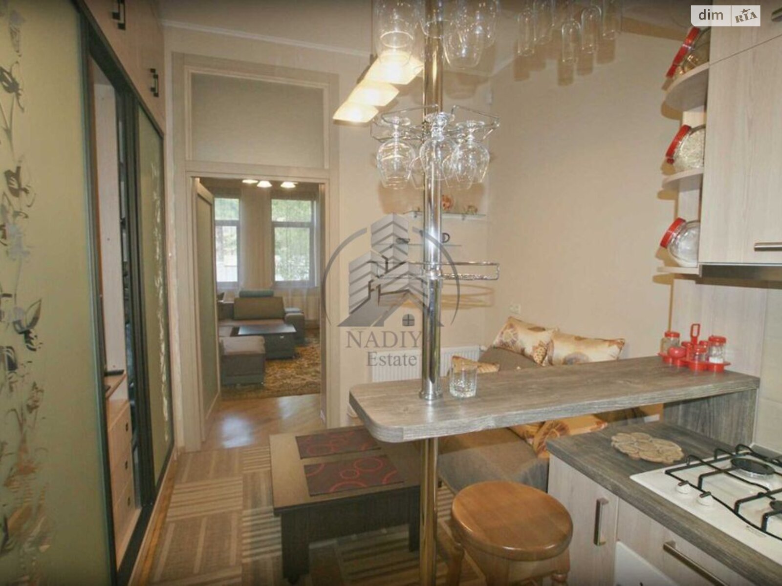 однокомнатная квартира в Львове, район Шевченковский, на ул. Академика Екатерины Ющенко в аренду на долгий срок помесячно фото 1