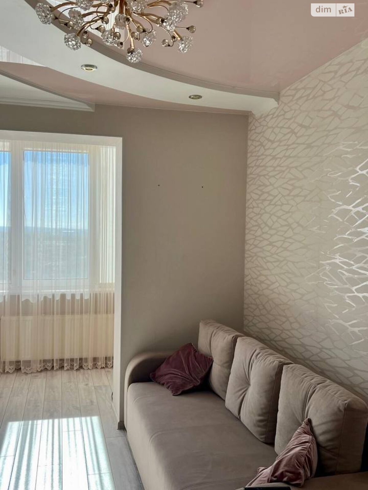 двухкомнатная квартира в Львове, район Южный Массив, на ул. Пулюя Ивана 40 в аренду на долгий срок помесячно фото 1