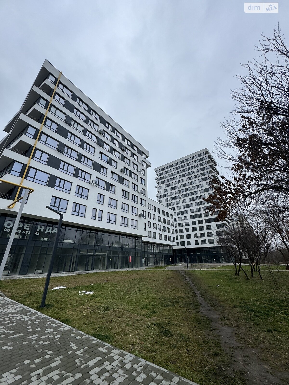 однокомнатная квартира в Львове, район Замарстынов, на ул. Линкольна Авраама 4 в аренду на долгий срок помесячно фото 1