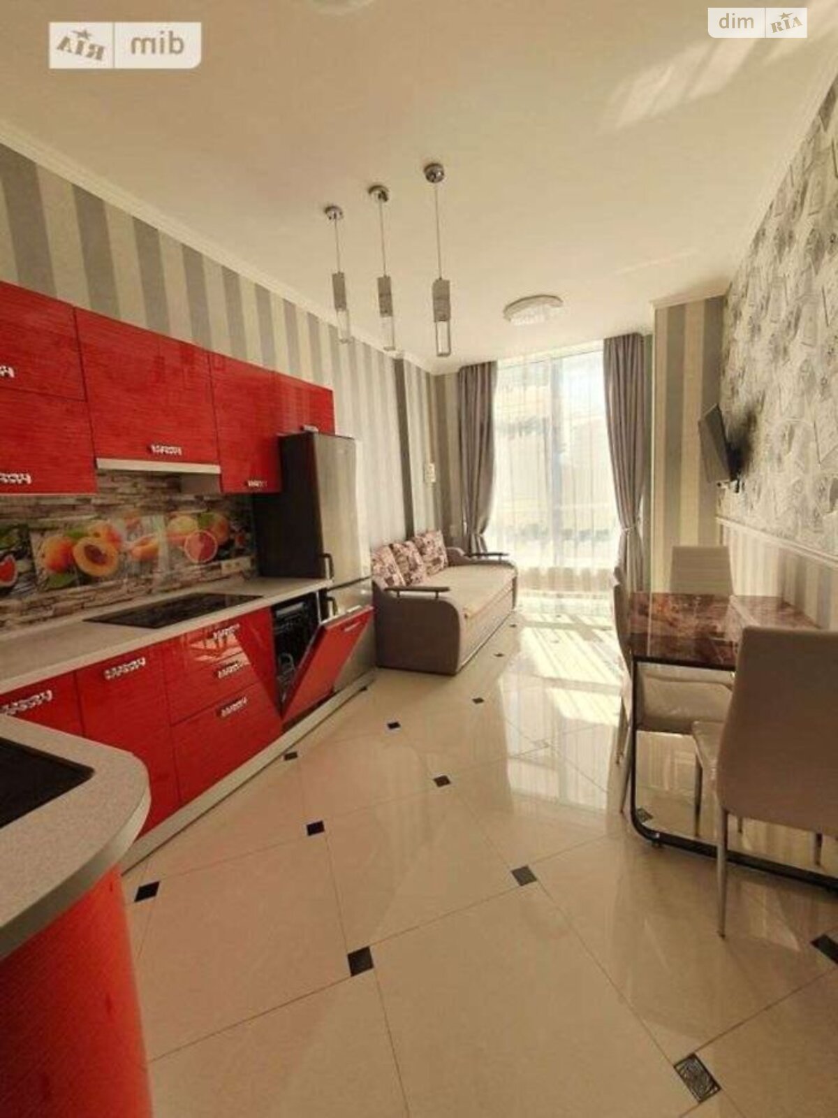 однокімнатна квартира в Одесі, район Аркадія, на бул. Французький 60В в довготривалу оренду помісячно фото 1