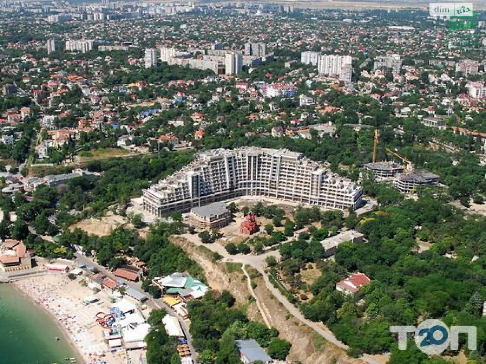 двухкомнатная квартира в Одессе, район Аркадия, на плато Гагаринское в аренду на долгий срок помесячно фото 1