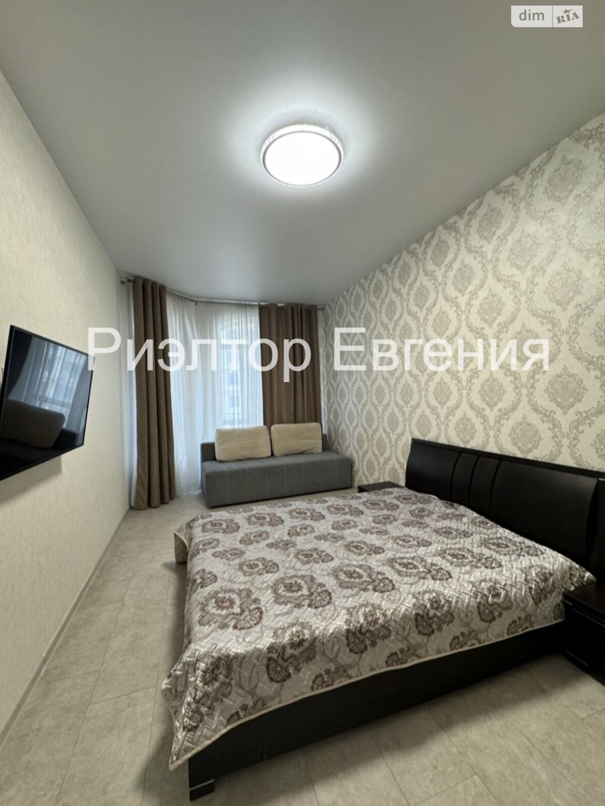 однокомнатная квартира в Одессе, район Аркадия, на пер. Курортный 1А в аренду на долгий срок помесячно фото 1