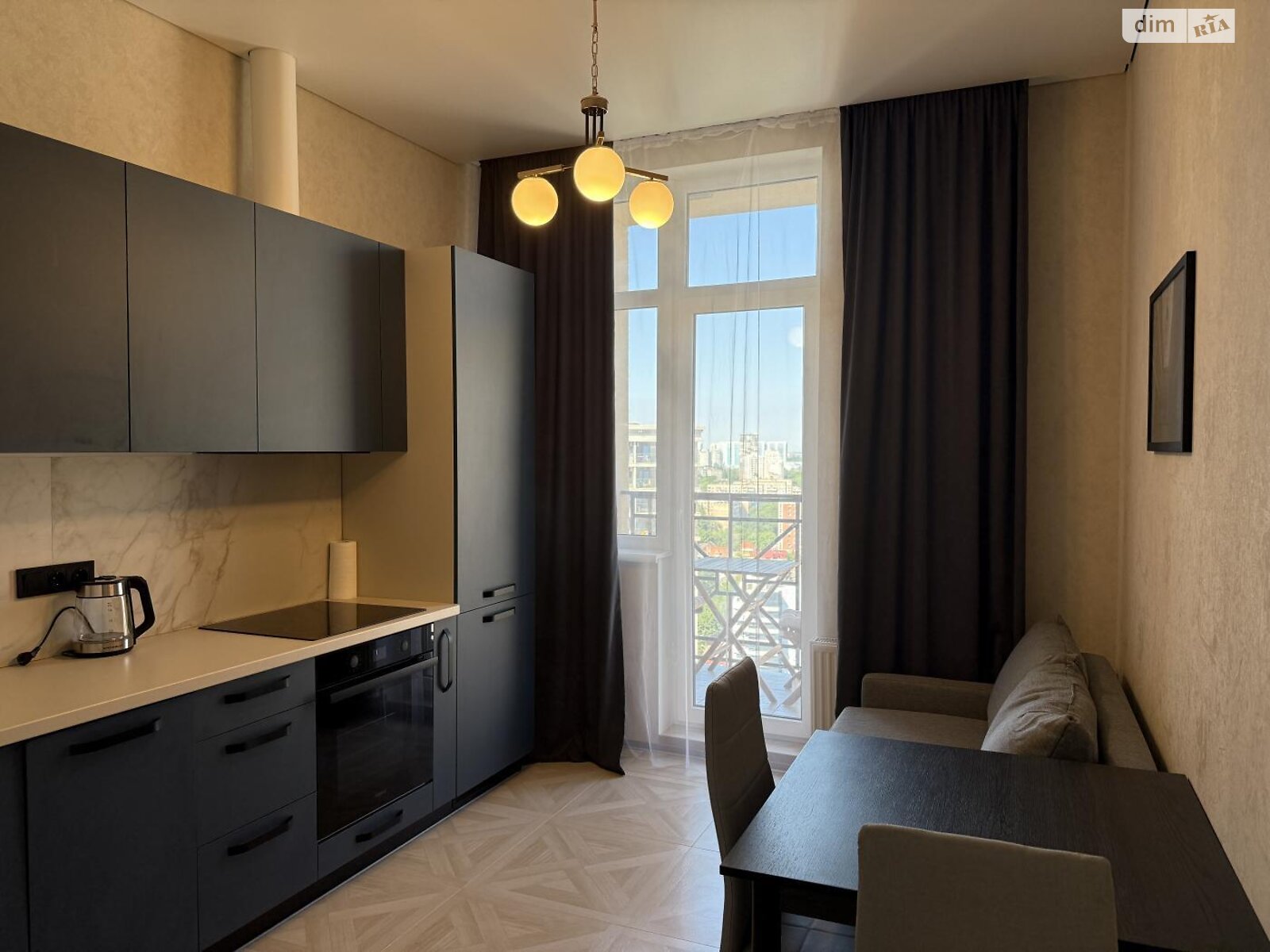 однокімнатна квартира в Одесі, район Аркадія, на пров. Курортний 1А в довготривалу оренду помісячно фото 1