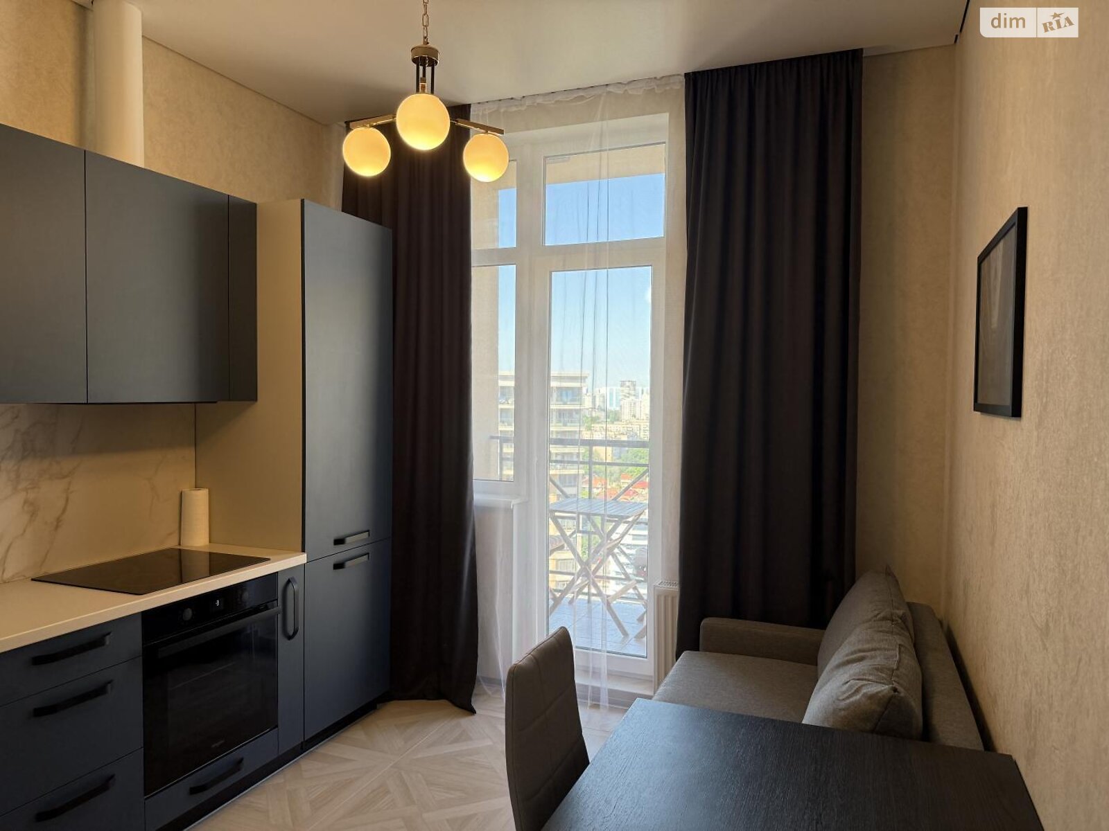 однокімнатна квартира в Одесі, район Аркадія, на пров. Курортний 1А в довготривалу оренду помісячно фото 1