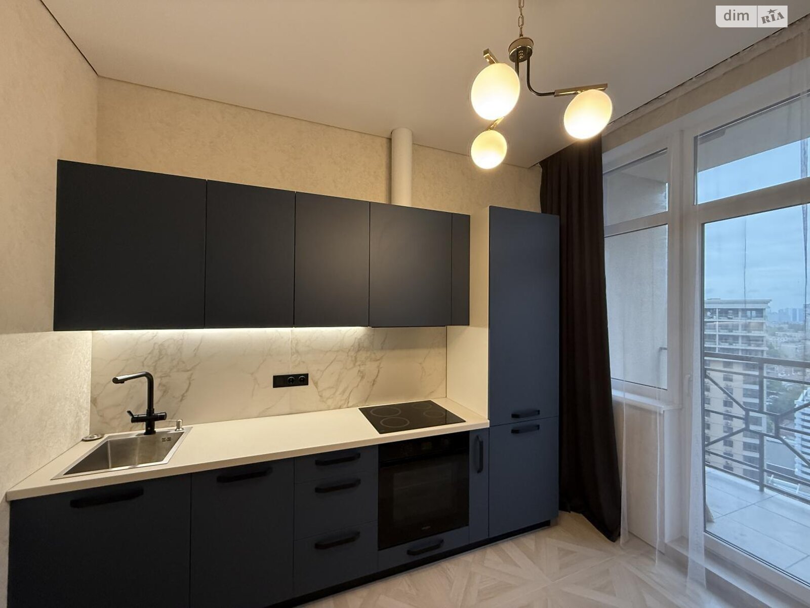 однокімнатна квартира в Одесі, район Аркадія, на пров. Курортний 1А в довготривалу оренду помісячно фото 1