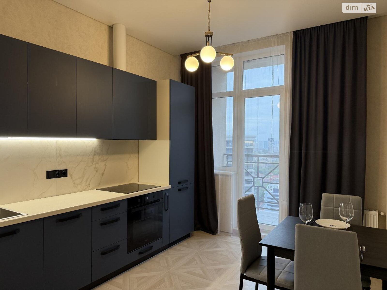 однокімнатна квартира в Одесі, район Аркадія, на пров. Курортний 1А в довготривалу оренду помісячно фото 1