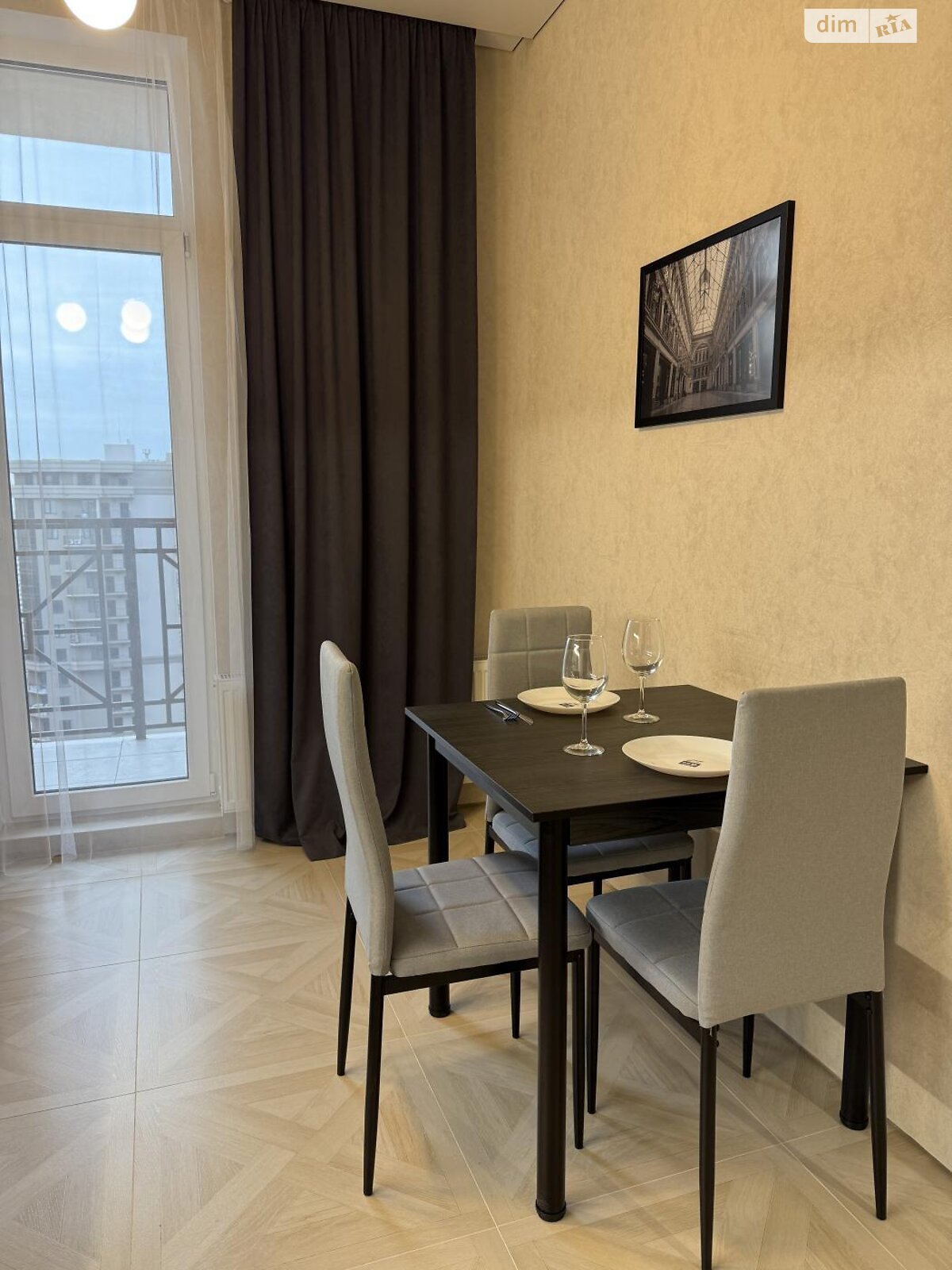 однокімнатна квартира в Одесі, район Аркадія, на пров. Курортний 1А в довготривалу оренду помісячно фото 1