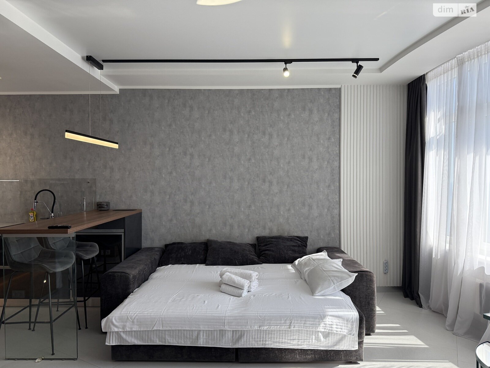 однокімнатна квартира в Одесі, район Аркадія, на вул. Валерія Самофалова 16А/5 в довготривалу оренду помісячно фото 1