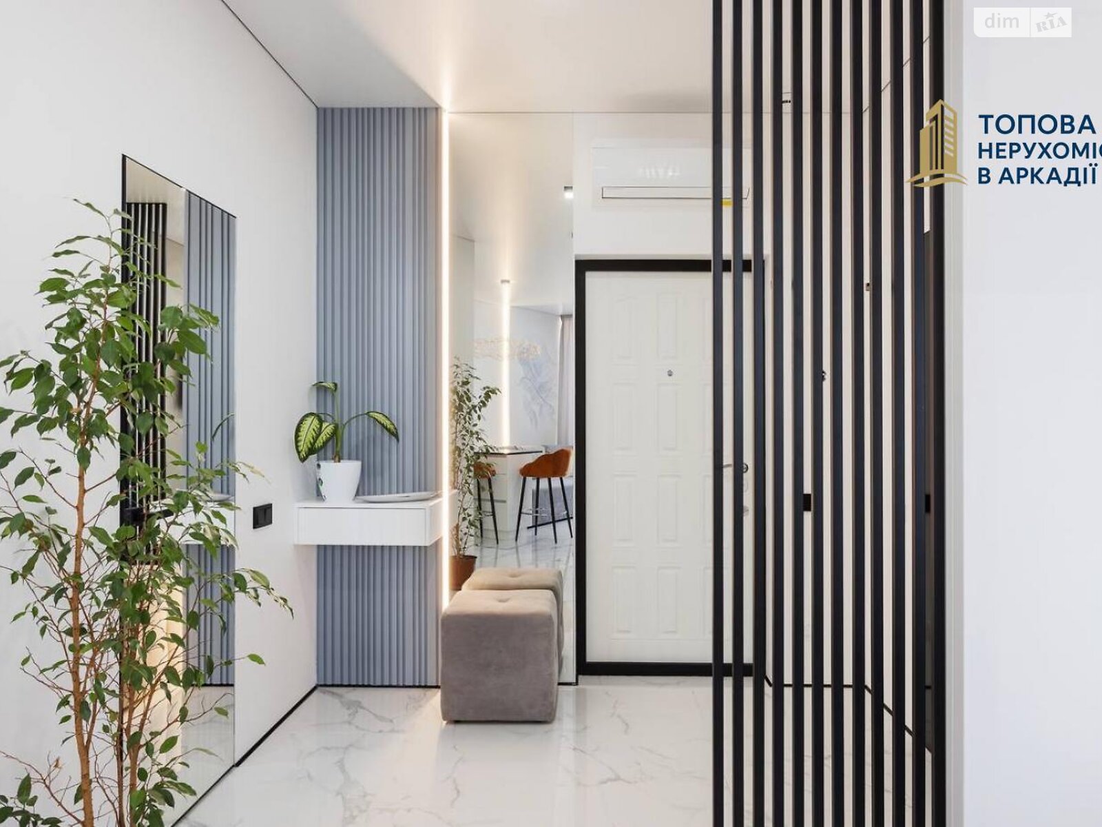 однокомнатная квартира в Одессе, район Аркадия, на ул. Валерия Самофалова 16А/6 в аренду на долгий срок помесячно фото 1